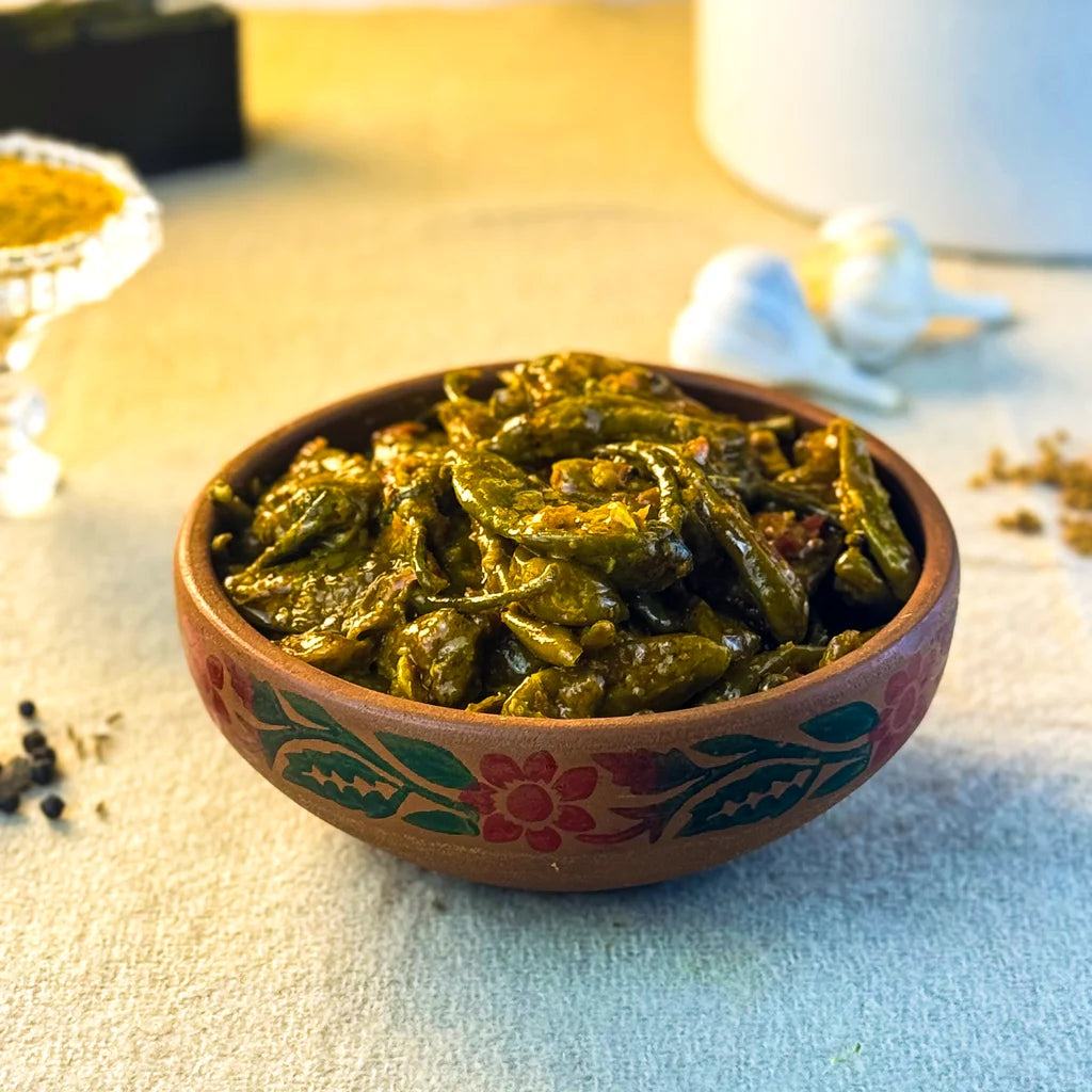 Hari Mirch Pickle ہری مرچ کا اچار